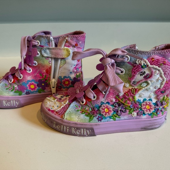 Lelli Kelly unicorn size EU 28 high top sneaker; - Picture 5 of 5